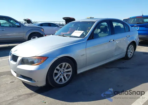 2007 BMW 328I из США, поврежденный, VIN WBAVA37507NE26211